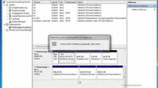 Windows 7 Partitionen verändern  TUTORIAL [upl. by Jolee]