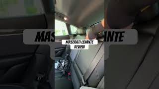 Maserati Levante bet you don’t know maserati cars italy shorts wow automobile video review [upl. by Noyek]