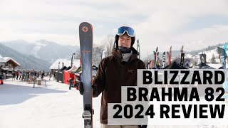 Blizzard Bramha 82  2024 Ski Test Review [upl. by Lennej]