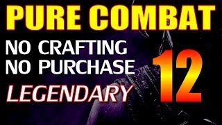 Extreme Skyrim Pure Combat Walkthrough NO CRAFTING Part 12 The Black Star  Ilinaltas Deep [upl. by Ruphina]