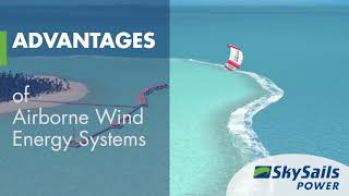 SkySails Power Advantages of Airborne Wind Energy Systems [upl. by Neirb252]