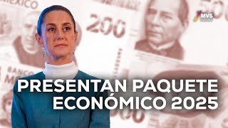 Hacienda entrega PAQUETE ECONÓMICO 2025 ¿CRECIMIENTO con JUSTICIA SOCIAL [upl. by Heinrik]