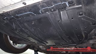 CRZ undertray installed on Honda Fit GE8 [upl. by Egiap]