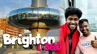 Brighton i360 From London car trip with PraveenPremRaj  Tamil [upl. by Oremo]