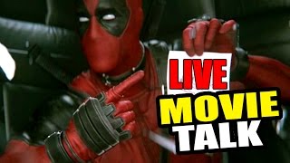 Flick Movie Talk LIVE w Stuckmann  DEADPOOL Movie Batman v Superman Free Giveaway [upl. by Eelyr]