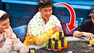 I Fold QUADS In a 50000 POT  Rampage Poker Vlog [upl. by Willumsen]