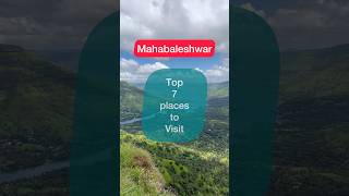 Top places to visit in Mahabaleshwar mahabaleshwar maharashtra shorts [upl. by Mady]