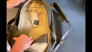 Initial review of the Filson Journeyman Backpack  Otter Green [upl. by Ahsuat227]