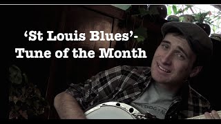 St Louis Blues Solo Jazz Tenor banjo as played by Jack Ray [upl. by Kina619]