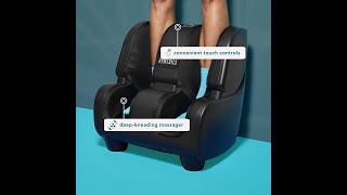 Unveiling the Homedics FMS400 Foot and Calf Massager  A Comprehensive Review [upl. by Nauqit782]