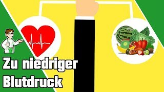 Zu niedriger Blutdruck Symptome und Ursachen  Top 10 Tipps 💓 [upl. by Brelje63]