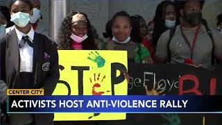 6ABC Philadelphia students hold Enough is Enough anti violence rally 53122 [upl. by Kunin]