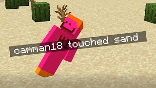 Minecraft But I Cant Touch Sand [upl. by Novel]