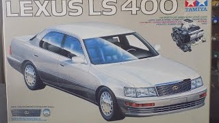 Unboxing Lexus LS 400 124 Tamiya [upl. by Suzann759]