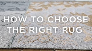 How To Choose The Right Rug A Guide From west elm [upl. by Nnylarat]