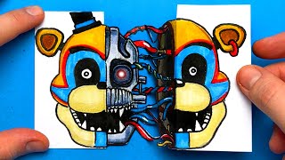 5 FIVE NIGHTS AT FREDDYS  SECURITY BREACH ARTS amp PAPER CRAFTS for FANS [upl. by Talia]