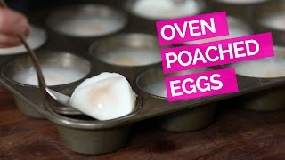 Best Oven Poached Eggs [upl. by Nij817]