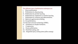 Pelletization process By Ms Deepika [upl. by Clift]