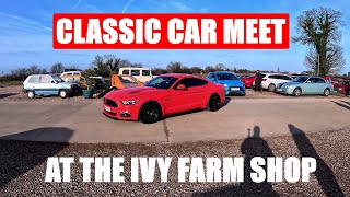 IVY FARM SHOP CLASSIC CAR MEET [upl. by Watanabe115]