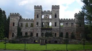 ABANDONED Loudoun castle theme park dark dungeons got kicked out [upl. by Nosidda]