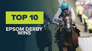 The Worlds Most Important Race  The Derby At Epsom  Top 10 Winners From Shergar To Galileo [upl. by Sosanna]