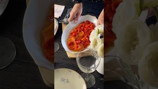 Pimientos asados El truco para pelarlos bien es dejarlos enfriar tapados recetas [upl. by Dranyam]