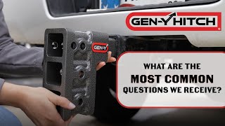 Most Commonly Asked Qs by GENY Hitch [upl. by Nancy]