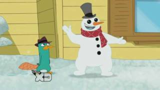 Phineas And Ferb Song  Perry The Platypus Winter Theme [upl. by Keisling]