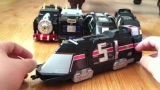 Power Rangers Lightspeed Rescue DX Supertrain Megazord [upl. by Carmelo]