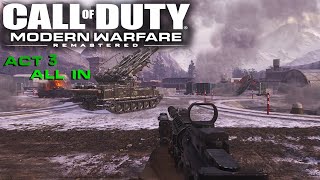 Call of Duty 4 Modern Warfare Remastered Gameplay Walkthrough Mission 15  All In PC [upl. by Fadden891]