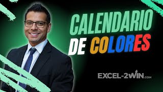 Cómo Hacer un Calendario que Cambia de Color en Excel [upl. by Maggi]