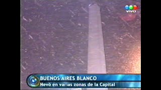 DiFilm  Nevada en Buenos Aires Argentina del 9 de julio de 2007 [upl. by Notreve]