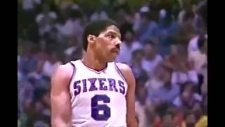 Julius Erving  1982 NBA Final Plays [upl. by Uzial]