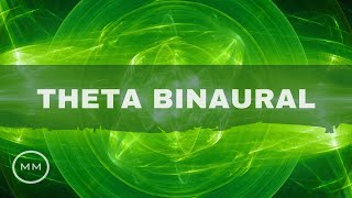 Theta Binaural Beats  7 Hz  Pure Frequency  Ideal for Relaxation  Meditation  Creativity [upl. by Guidotti]