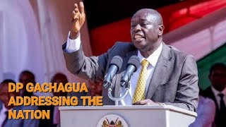 DEPUTY PRESIDENT OF KENYA HIS EXRIGATHI GACHAGUA PRESS BRIEFING FULL COVERAGE ON MON 7TH OCT2024 [upl. by Raybin]