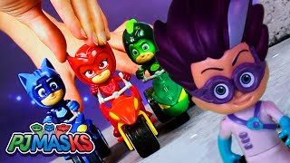 Play with PJ Masks  Romeos Moon Chase  PJ Masks Cartoon Stories [upl. by Colver]