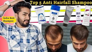 Top 5 Anti Hairfall Shampoo In India For Hair Regrowth [upl. by Ahsikcin820]