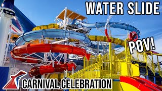 Carnival Celebration Waterslide [upl. by Asselim]