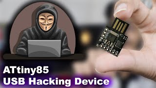 ATtiny85 USB Hacking Device  USB Rubber Ducky [upl. by Socha]