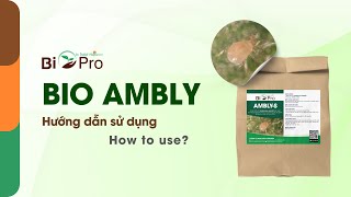 Cách sử dụng thiên địch  BIO AMBLY  How to use  Bio Pro by Dalat Hasfarm [upl. by Elihu]