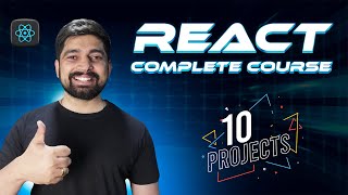 Complete react course with 10 projects [upl. by Pages]