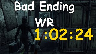 Former WR Batman Arkham City Speedrun Bad Ending in 10224 [upl. by Dyanna218]