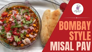 Misal pav recipe  bombay style misal  healthy and tasty  dinner recipe AlpaVora1210 [upl. by Craggy]