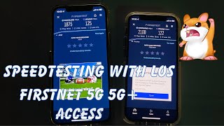 Speedtesting FirstNet 5G amp 5G vs ATampT 5G 5G [upl. by Dewhirst]