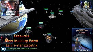 \ Star Wars Galaxy of Heroes  Executrix Fleet Mastery Event [upl. by Annig]