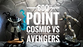 Heroclix 600 points cosmic vs avengers [upl. by Baram711]