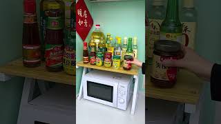 multilayer microwave oven rack is convenient and neat for storage [upl. by Vassily237]