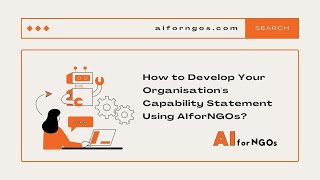 Building Credibility Developing Your Organizations Capability Statement with AIforNGOs [upl. by Zanahs]