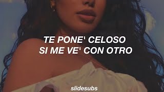 te pone celoso si bailo con otro yo no soy de ellos ni tuya tampoco 🔥 LetraLyrics [upl. by Ashby893]