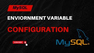 MySQL environment variable configuration for windows [upl. by Troy123]